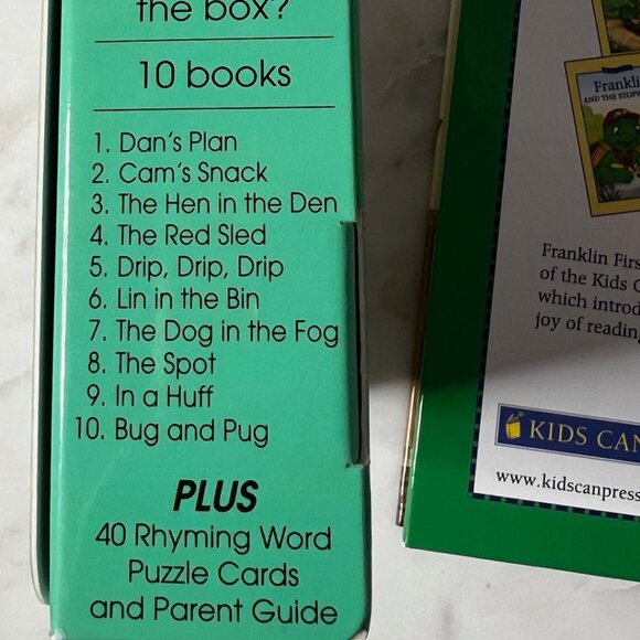 Bob Books Rhyming Words and Franklin Stories Children Books - Picture 3 of 10